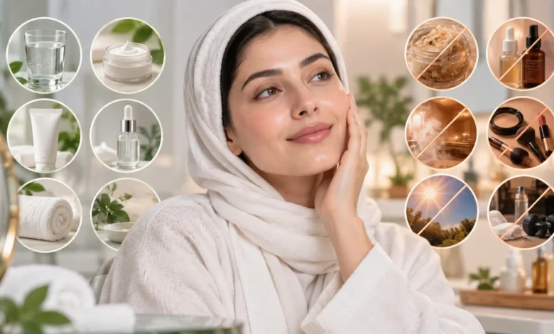 مراقبت بعد از فیشیال و کارهایی که بهتر است انجام نشوند